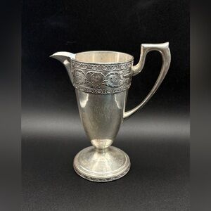 Bernard Rice's Sons Silverplate Small Pitcher Apollo EPNS Beauxardt 5.5in USA